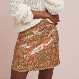 Maeve Floral Brocade Skirt